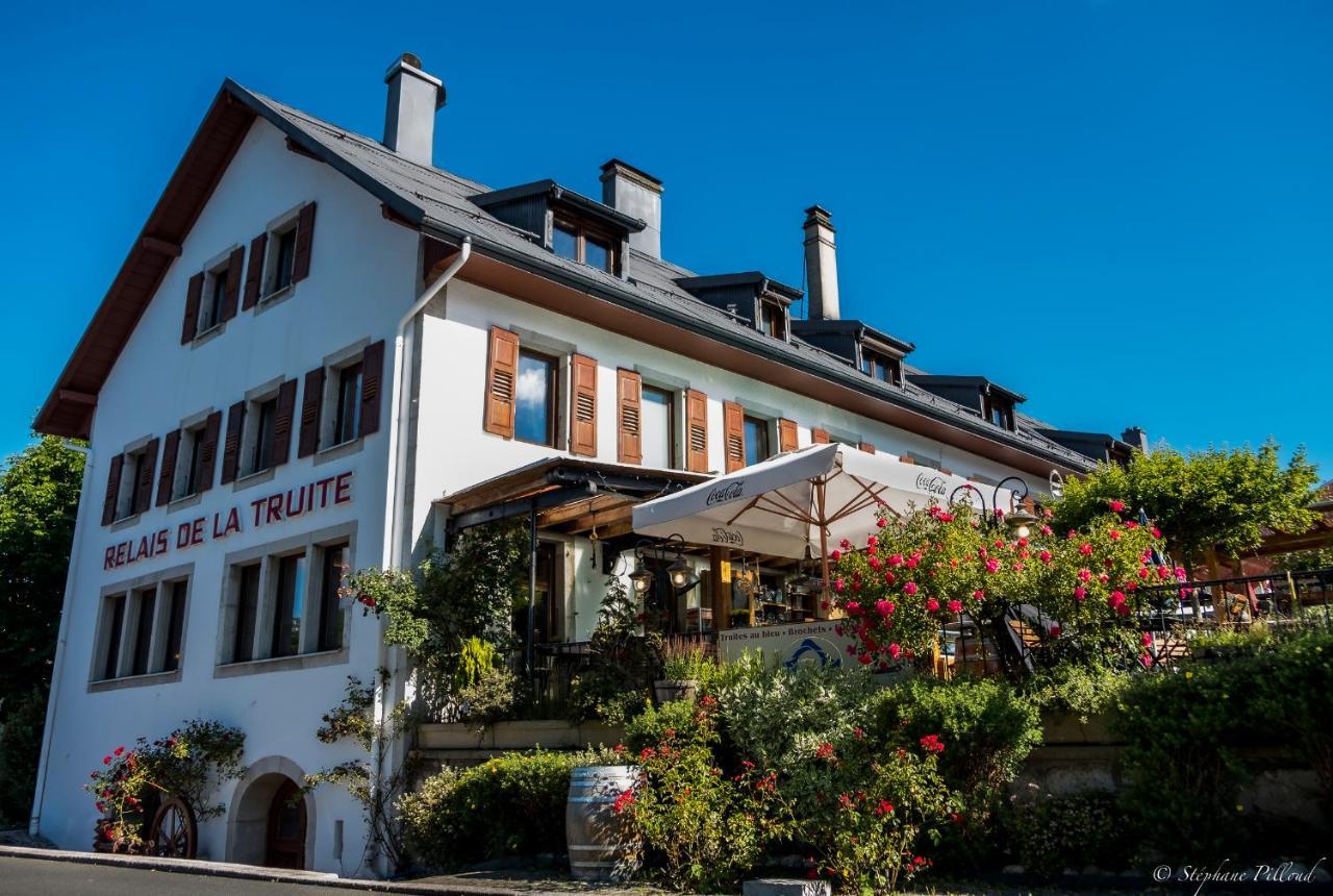 Hotel De La Truite & Spa Le Petit Nautilus Le Pont Εξωτερικό φωτογραφία